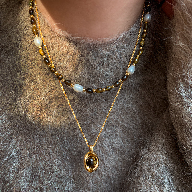 Collana Occhio di Tigre