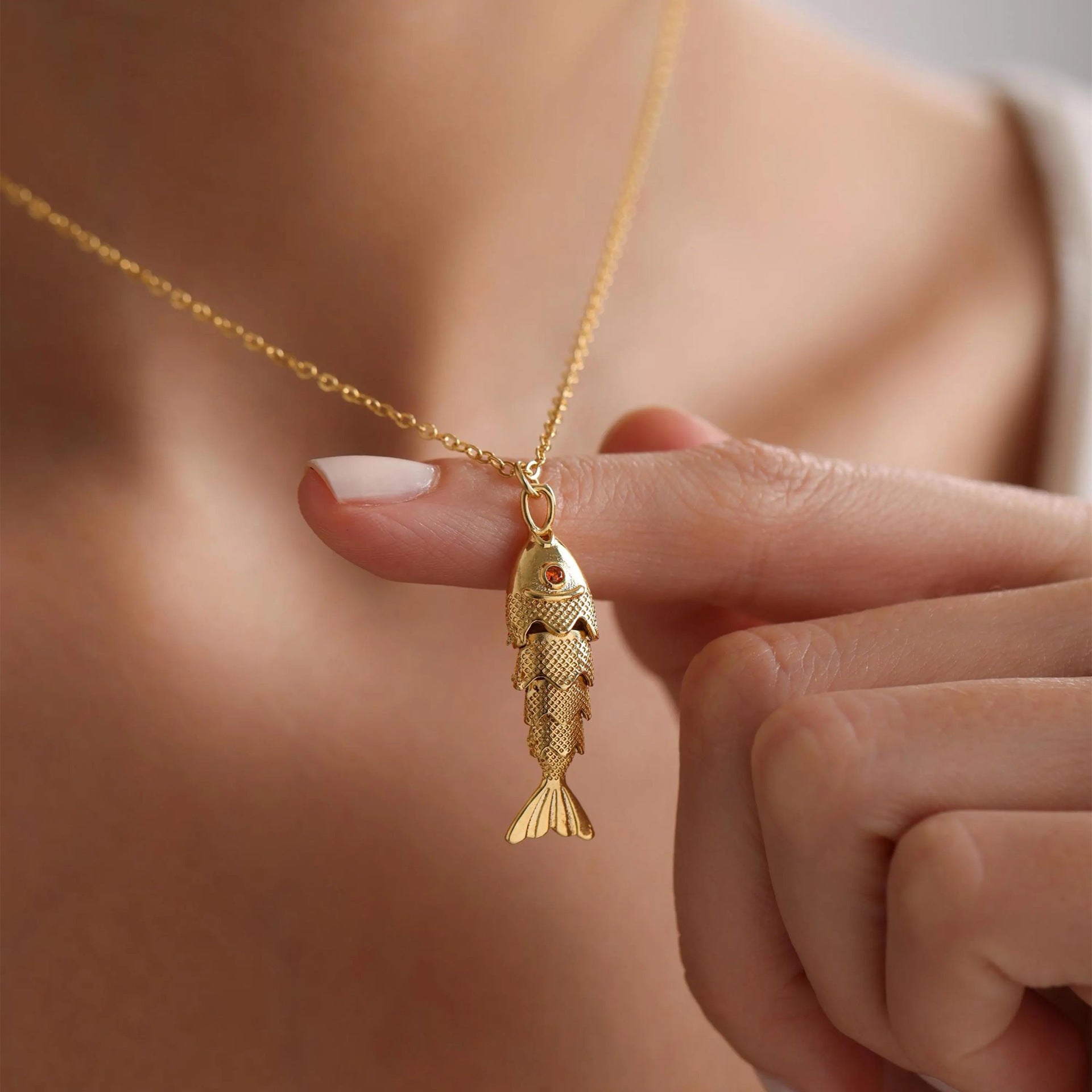 Collana Gold Fish